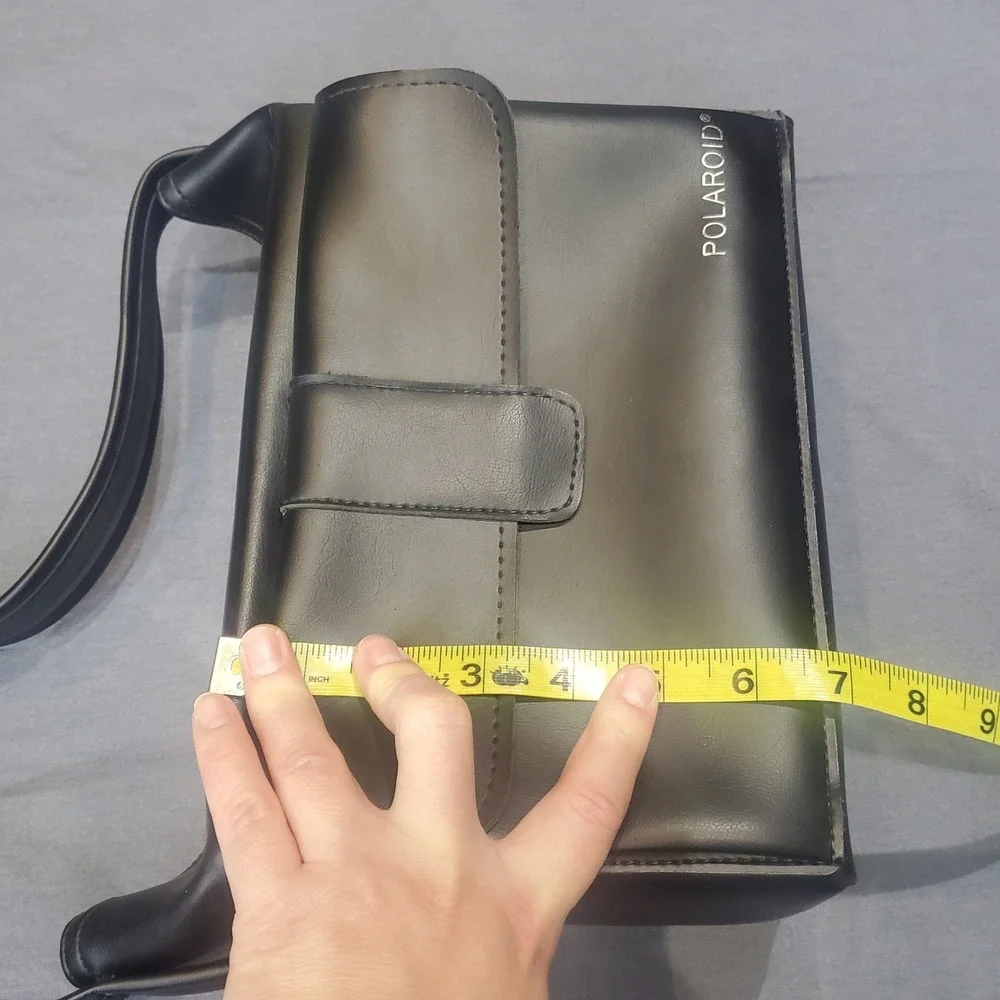Vintage Polaroid Sonar Autofocus Folding Camera Case Bag SX-70 SLR 680 Black